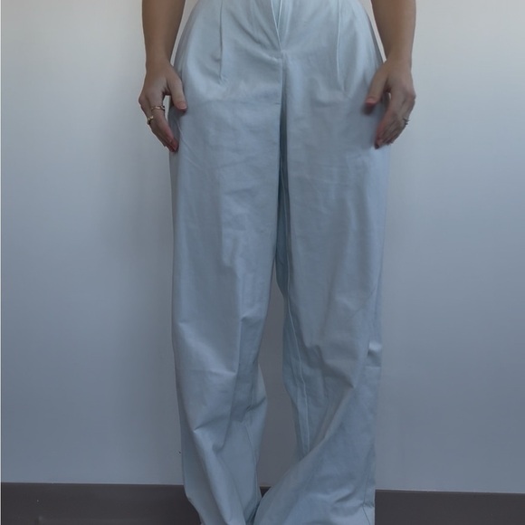 lululemon athletica Pants - lululemon athletica Seafoam Linen Trousers